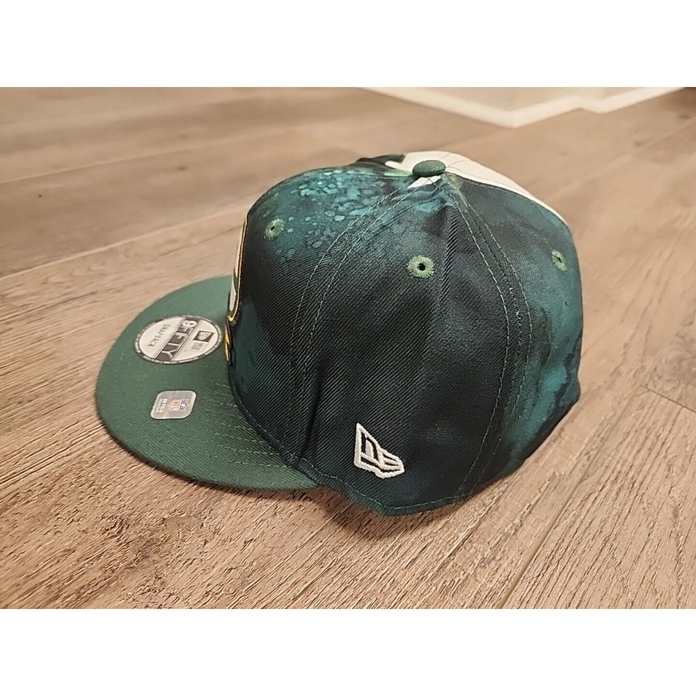 Green Bay Packers New Era 9FIFTY NFL 2022 Sideline Ink Dye Snapback Hat Cap - Picture 2 of 4